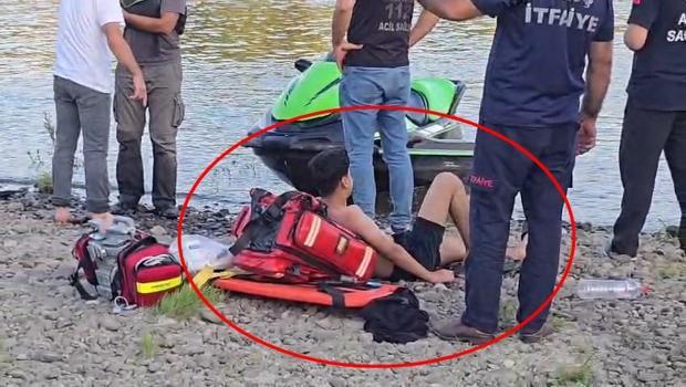 Nehirde boğulma tehlikesi geçiren kardeşlerden biri kayboldu; arama çalışması başlatıldı