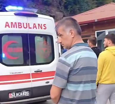 Ordu’da şelale göletine giren çocuk, boğulma tehlikesi geçirdi