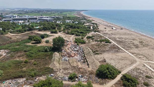Sahili kazıp çöplük yapan 5 yıldızlı otele 1 milyon 678 bin TL ceza