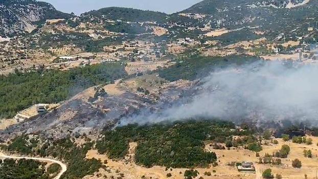 Antalya'da orman yangını