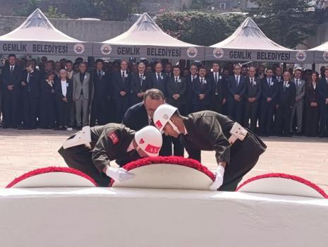 3'ncü Cumhurbaşkanı Celal Bayar, vefatının 40'ıncı yıl dönümünde Bursa'da anıldı