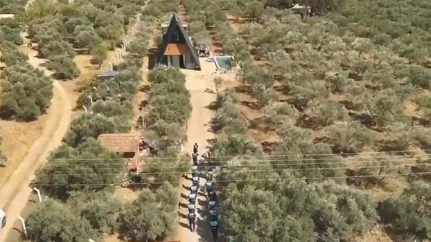 Aydın'da çiftliği uyuşturucu imalathanesine dönüştürmüşler