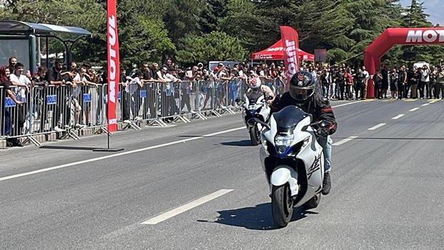 Erzincan Ergan Motofest'te drag yarışları düzenlendi