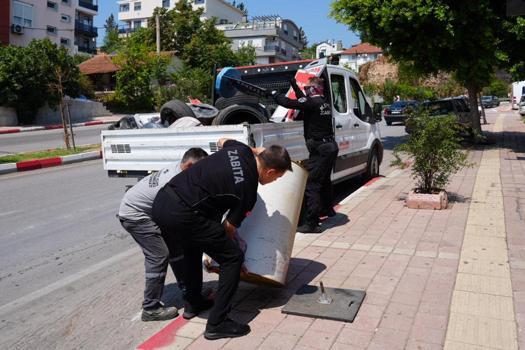 Kepez'de kamu alanı işgalleri kaldırıldı