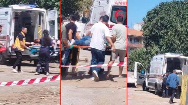 Sutanbeyli'de çalışma sırasında işçiler çatının altında kaldı: 1'i ağır 2 yaralı