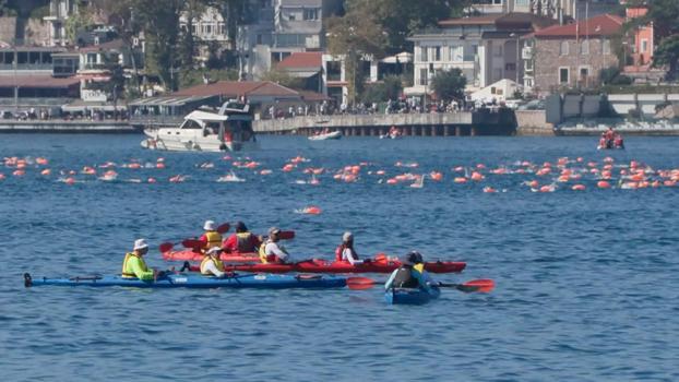 38’inci Boğaziçi Kıtalararası Yüzme Yarışı gerçekleştirildi