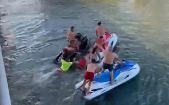 Jetski, köprünün ayağına çarptı: 1ölü, 1 yaralı