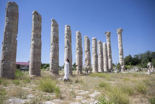 Uzuncaburç turistlerin yeni gözdesi oluyor