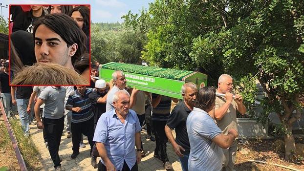 Denizde boğulan 16 yaşındaki Kerem Can, son yolculuğuna uğurlandı