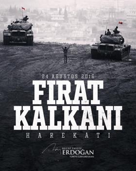 Cumhurbaşkanı Erdoğan'dan 'Fırat Kalkanı Harekatı'nın yıl dönümü mesajı