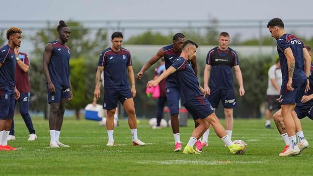 Trabzonspor, Ferencvaros maçı hazırlıklarına başladı
