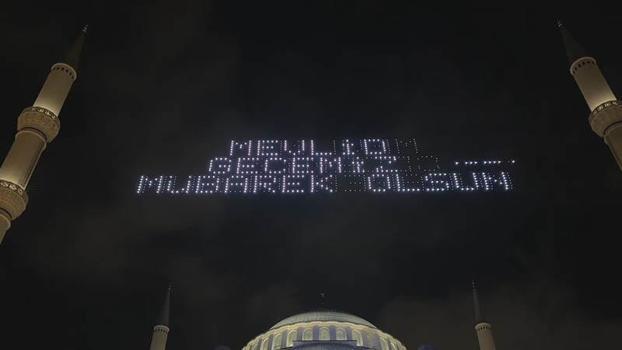 Mevlit Kandili Çamlıca Camisi'nde idrak edildi