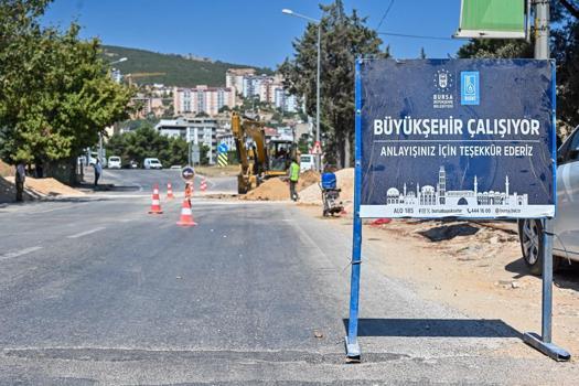 Büyükşehir Orhangazi’de altyapıyı yeniliyor