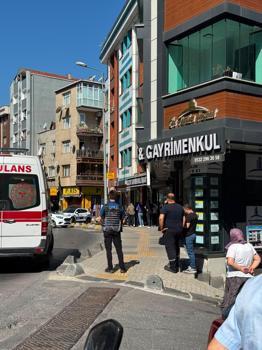 Sultangazi'de kadına silahlı saldırı kamerada -1