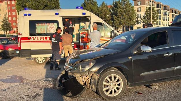 Kütahya’da trafik kazası; 1 yaralı