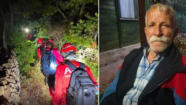 Çanakkale'de kayıp Alzheimer hastası için arama çalışması