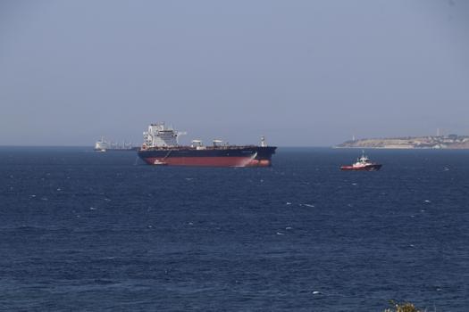 Çanakkale'de tanker arızası