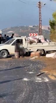Alanya'da kaza yapan kamyonet sürücüsü yaşamını yitirdi