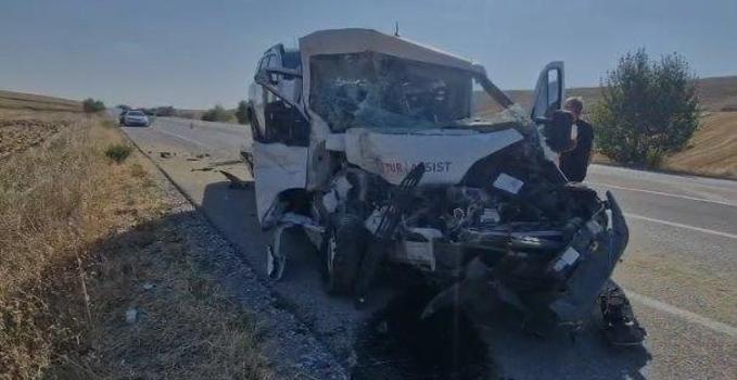 Çorum'da trafik kazası: 1 yaralı