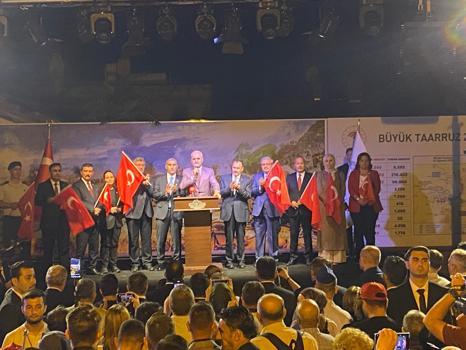 Numan Kurtulmuş, zafer kutlamaları için Afyonkarahisar'da