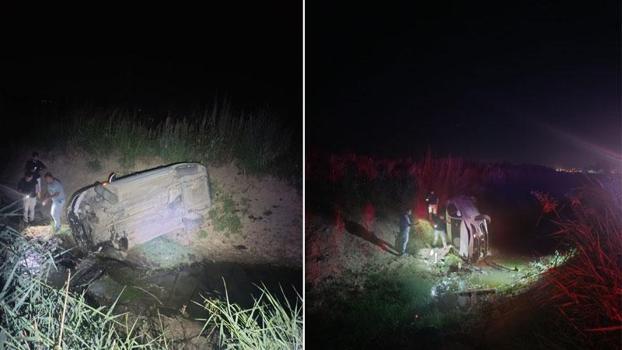 Manisa’da uyuşturucu şüphelileri polisten kaçarken kaza yaptı: 3 yaralı