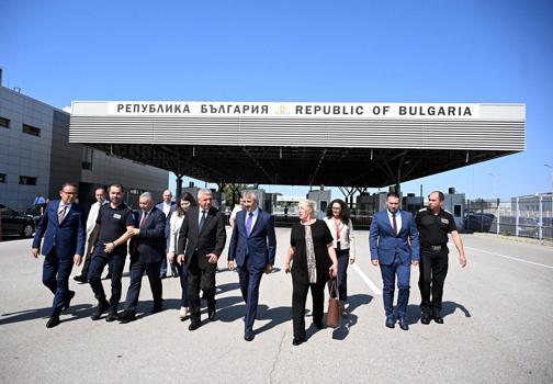 Edirne Valisi Sezer, Kapitan Andreevo Sınır Kapısı’nda Bulgar heyetle görüştü