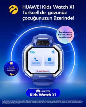 BiP entegrasyonuna sahip Huawei Watch Kids X1, satışa sunuldu