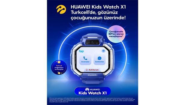 BiP entegrasyonuna sahip Huawei Watch Kids X1, satışa sunuldu