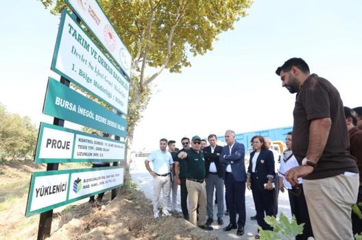 İnegöl Belediyesi ve DSİ iş birliğinde ilçeye 1 milyar TL’lik yatırım