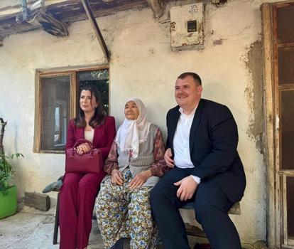 Kaymakam Yılmazer’den şehit ailesine ziyaret