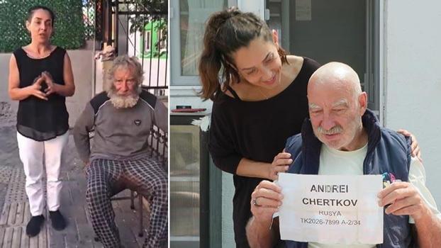 Esenler'de 76 yaşındaki Rus sokakta kaldı, hayırseverler bakımını üstlendi