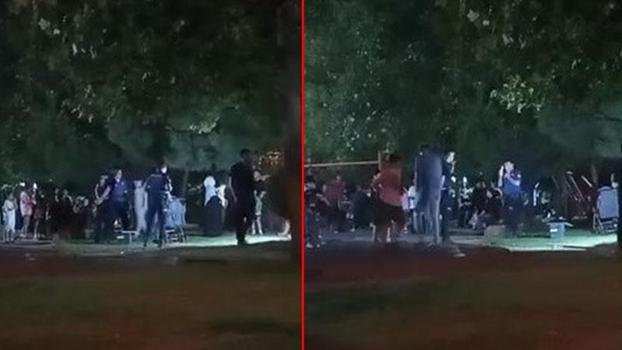 Sultangazi’de bebeğiyle parka çıkan kadın pusette silah buldu