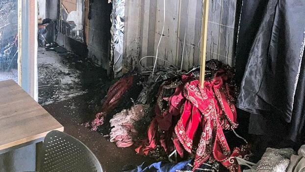 Gelinlikçi mağazası kundaklandı; kadın işletmecinin şikayetçi olduğu eşi gözaltına alındı