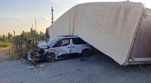 Çorum'da kaza:1 yaralı