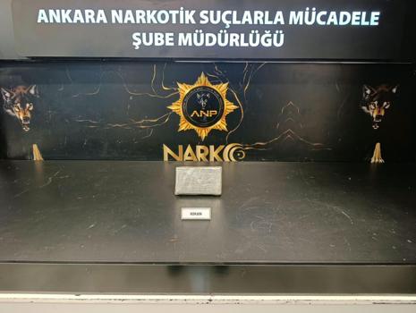 Ankara'da 1 kilo 200 gram kokain ele geçirildi: 3 gözaltı