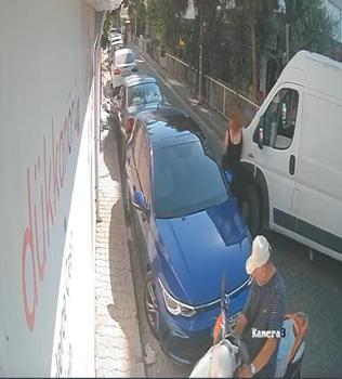 Tapu satışı sonrası düşürülen parayı bulup aldı; o anlar kamerada