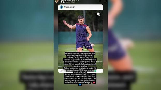 Malinovskyi’den Trabzonspor taraftarına birlik çağrısı