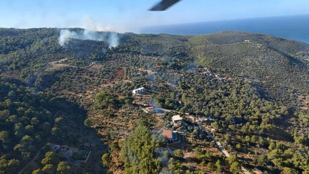Antalya'da orman yangını