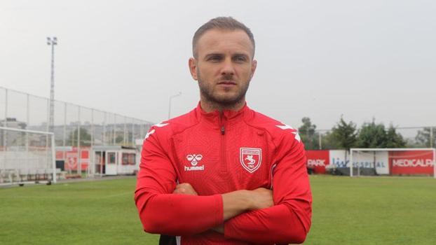 Samsunsporlu Celil Yüksel: Yarın akşam güzel bir sonuç bizi bekliyor