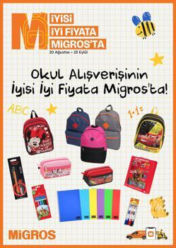 Migros’tan okula dönüş dönemine özel kırtasiye kampanyası