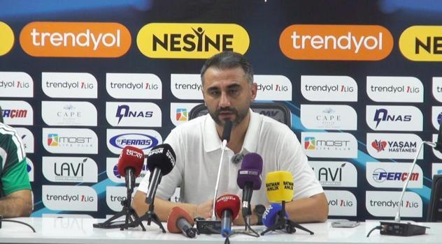 Batman Petrolspor - Sivasspor maçının ardından