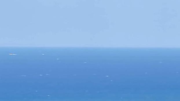 Girne açıklarında yolcu gemisi alabora oldu