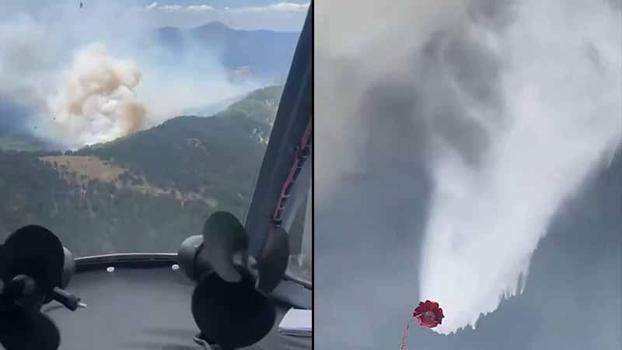 Antalya'da orman yangını