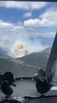 Antalya'da orman yangını