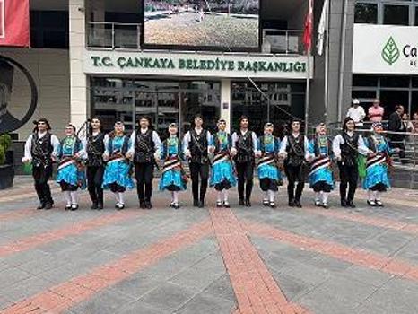 Çankaya'da 30 Ağustos Zafer Bayramı coşkuyla kutlandı