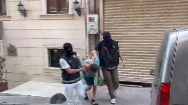 Uluslararası düzeyde 'uyuşturucu ticareti' suçundan aranan şüpheli Beyoğlu'nda yakalandı
