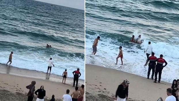 Arnavutköy'de dalgalar denize sürüklediği kişi hastanede hayatını kaybetti