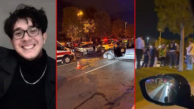 Maltepe’de zincirleme kazada 20 yaşındaki Samet hayatını kaybetti