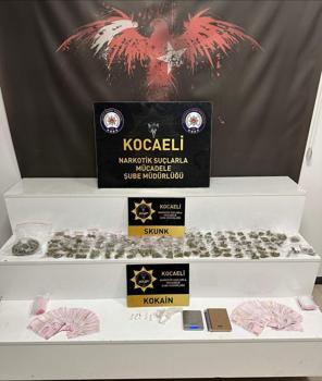 Kocaeli'de uyuşturucu operasyonu; 5 tutuklama