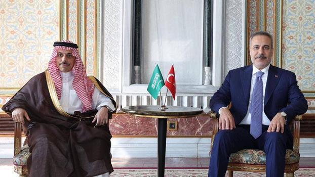 Bakan Fidan, Suudi Arabistan Dışişleri Bakanı Faysal bin Ferhan Al Suud ile görüştü